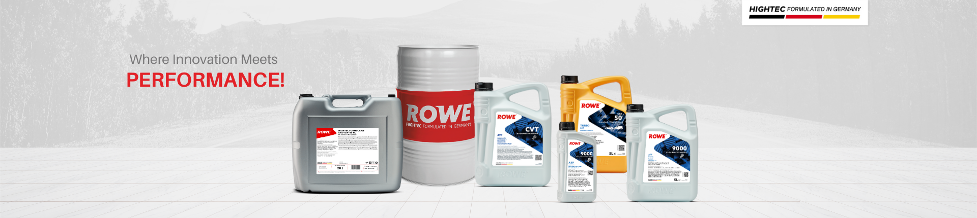 ROWE Motor Oil product and supply highlight