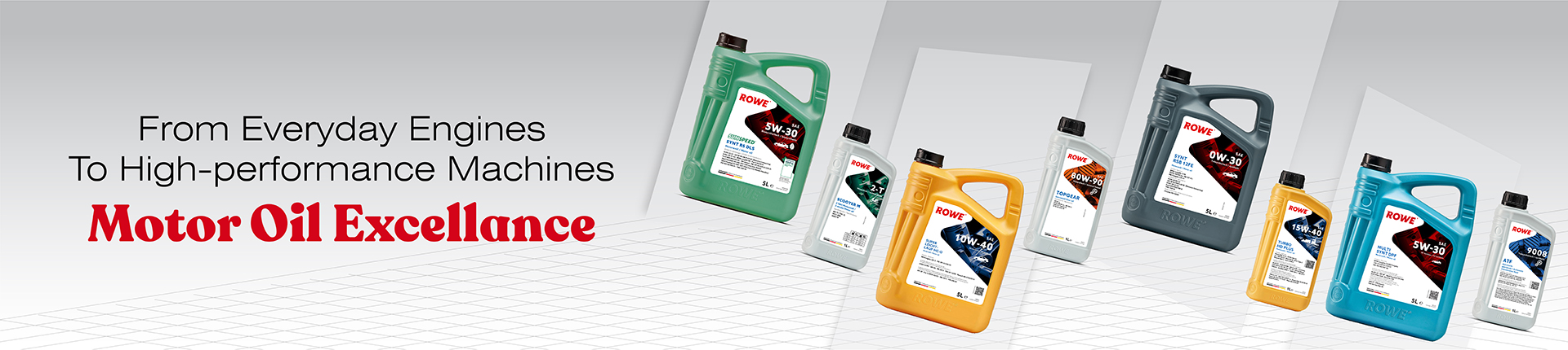 ROWE Motor Oil product and supply highlight