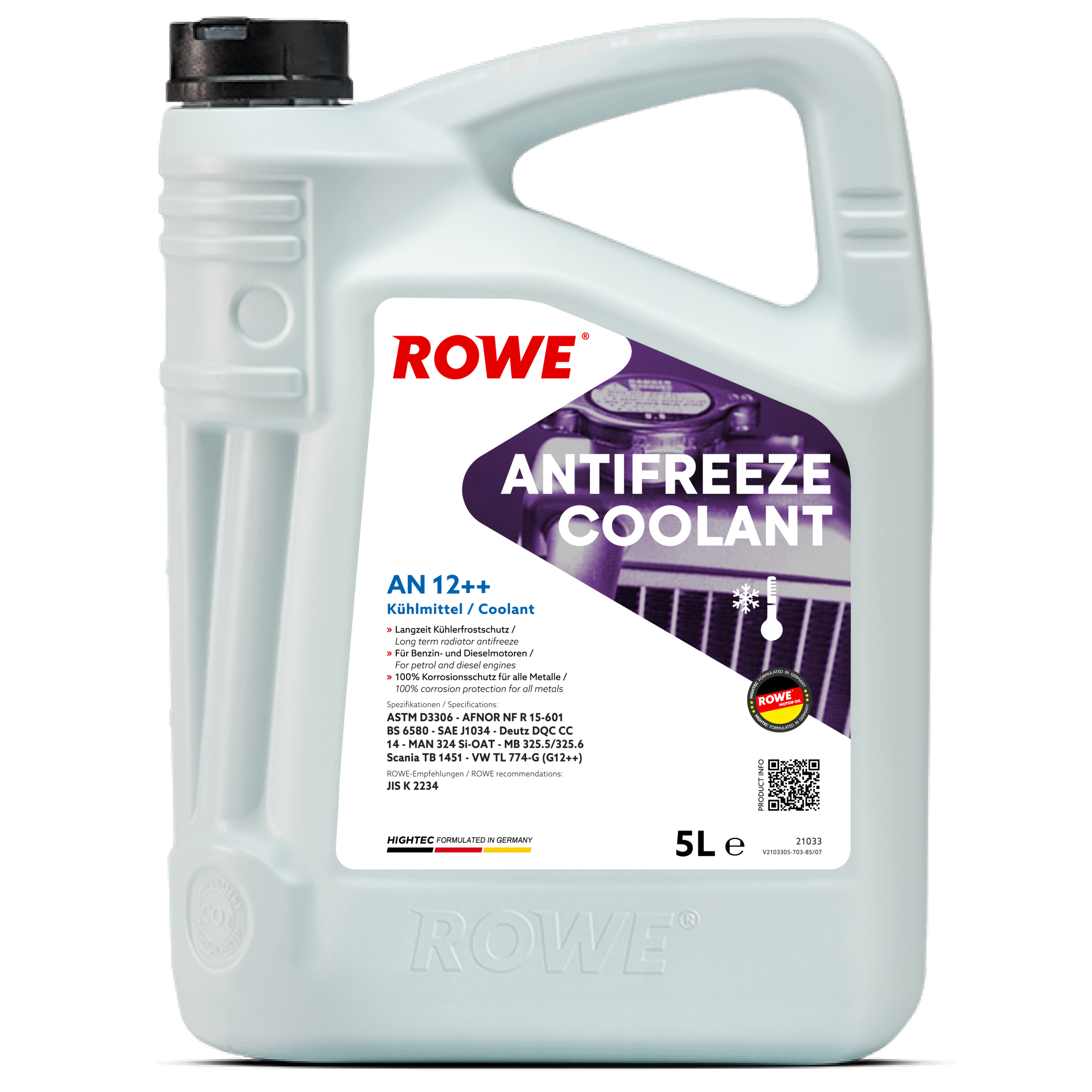 HIGHTEC ANTIFREEZE COOLANT AN 12++