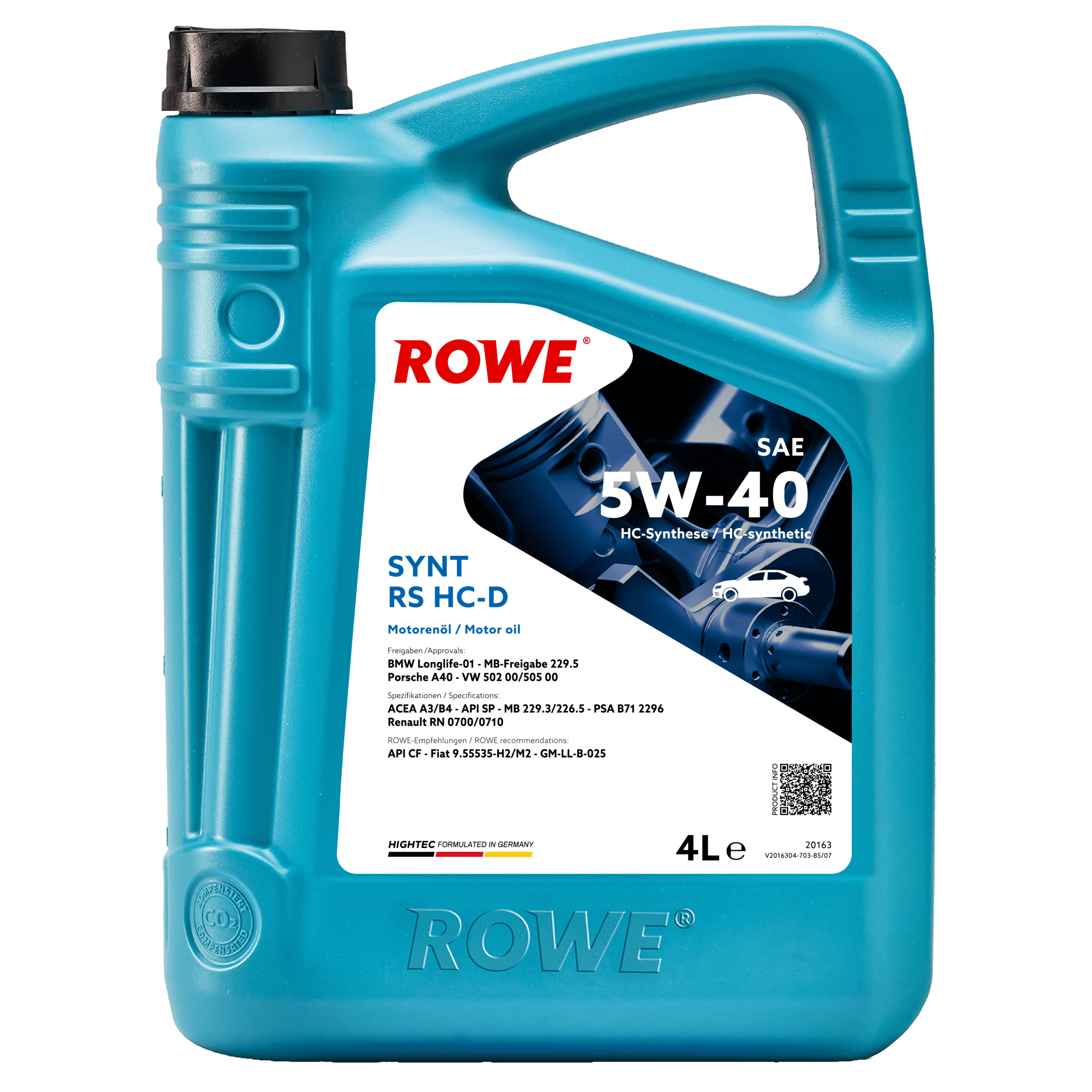 HIGHTEC SYNT RS HC-D SAE 5W-40
