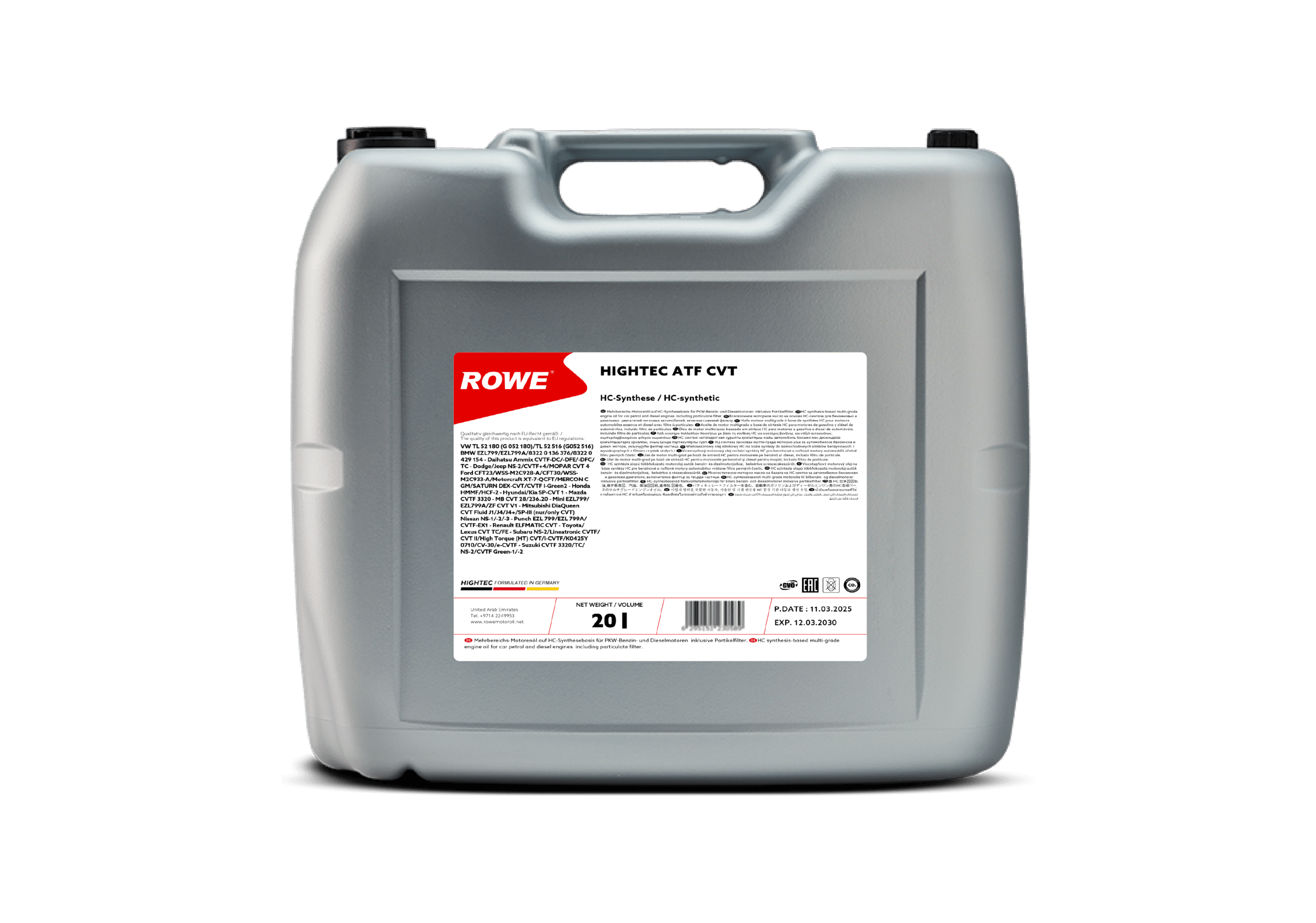 HIGHTEC ATF 9600 image 3 20L