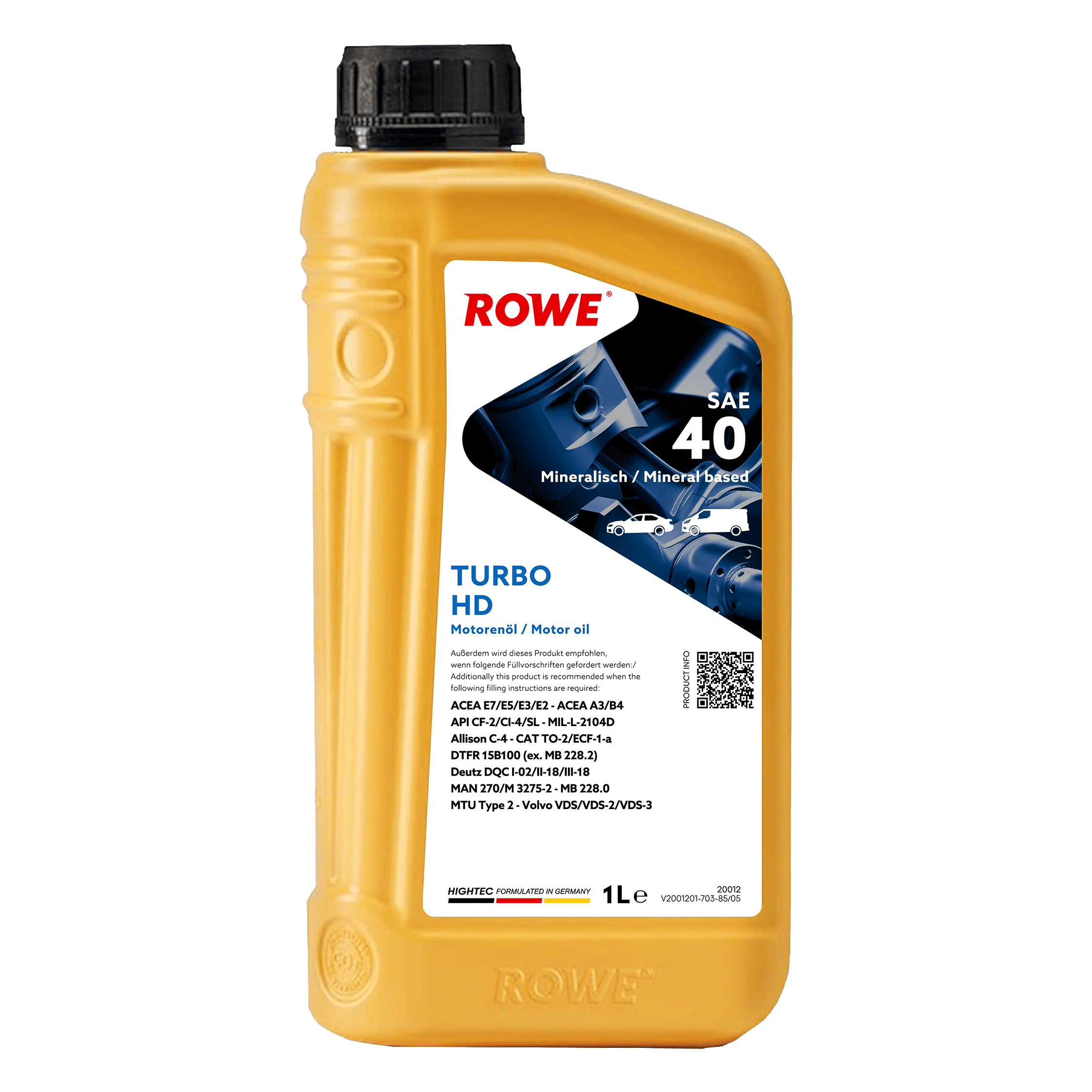 HIGHTEC TURBO HD SAE 40