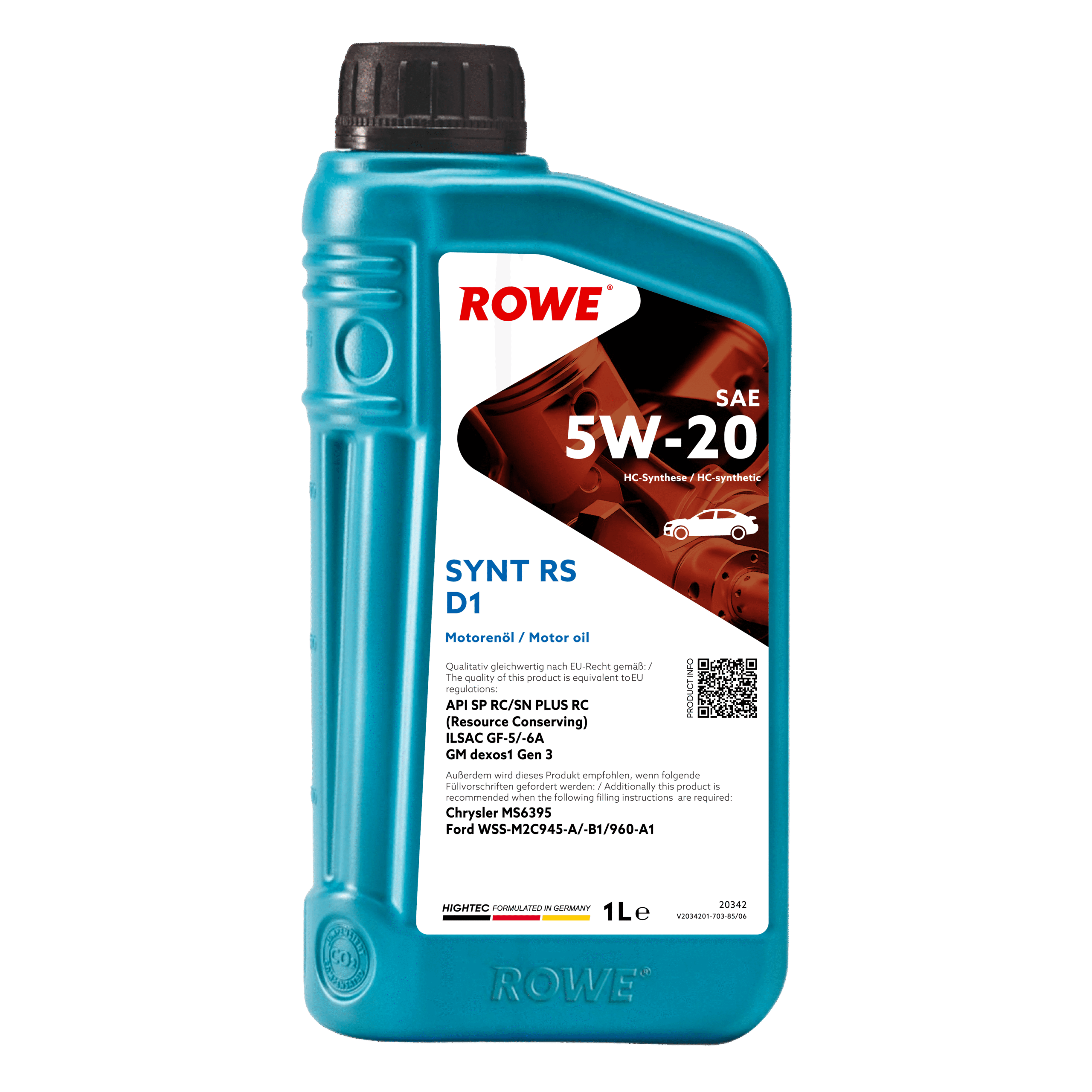 HIGHTEC SYNT RS D1 SAE 5W-20