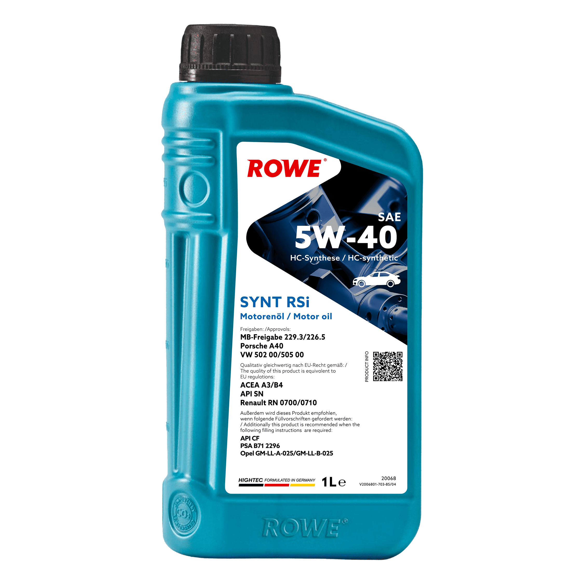 HIGHTEC SYNT RSi SAE 5W-40