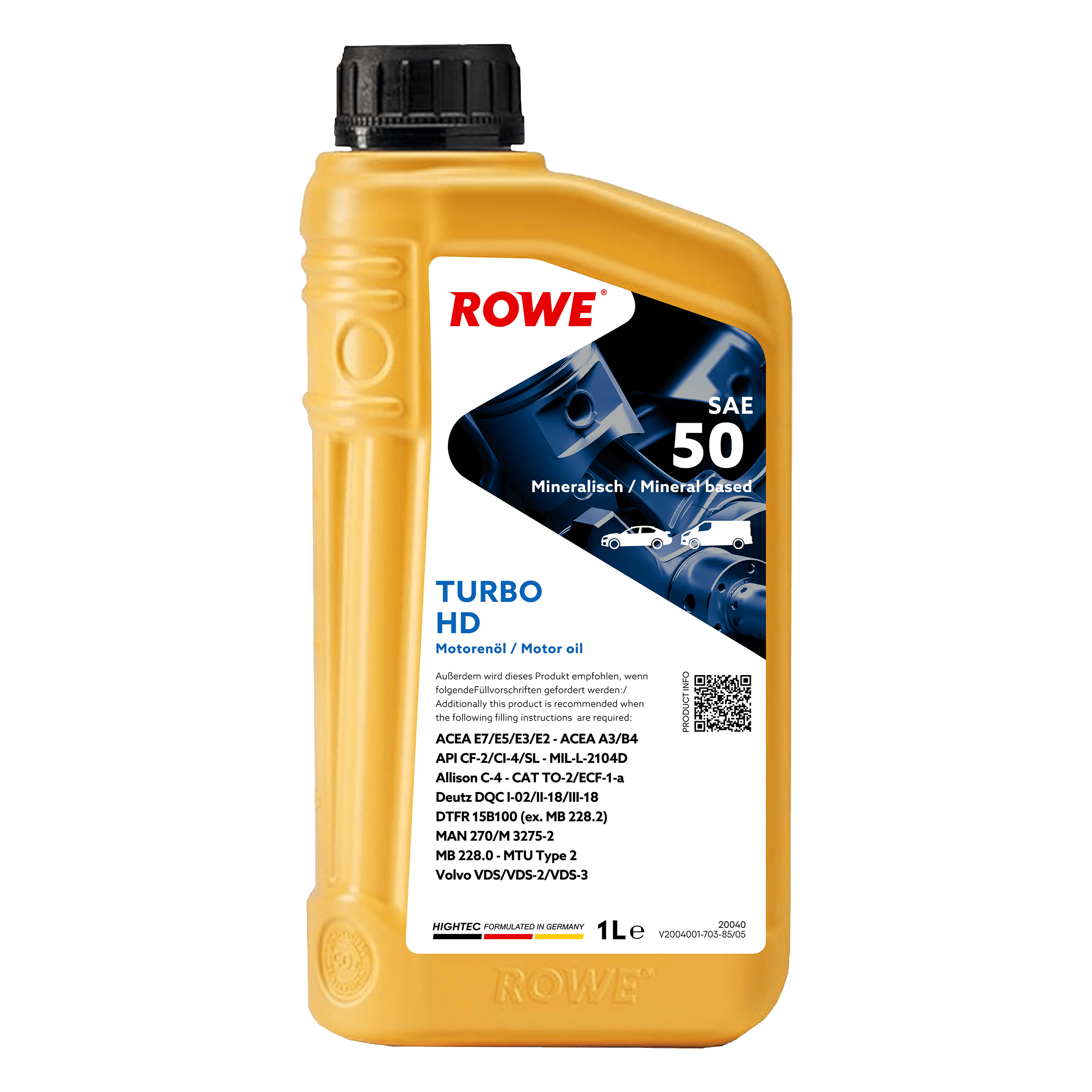 HIGHTEC TURBO HD SAE 50