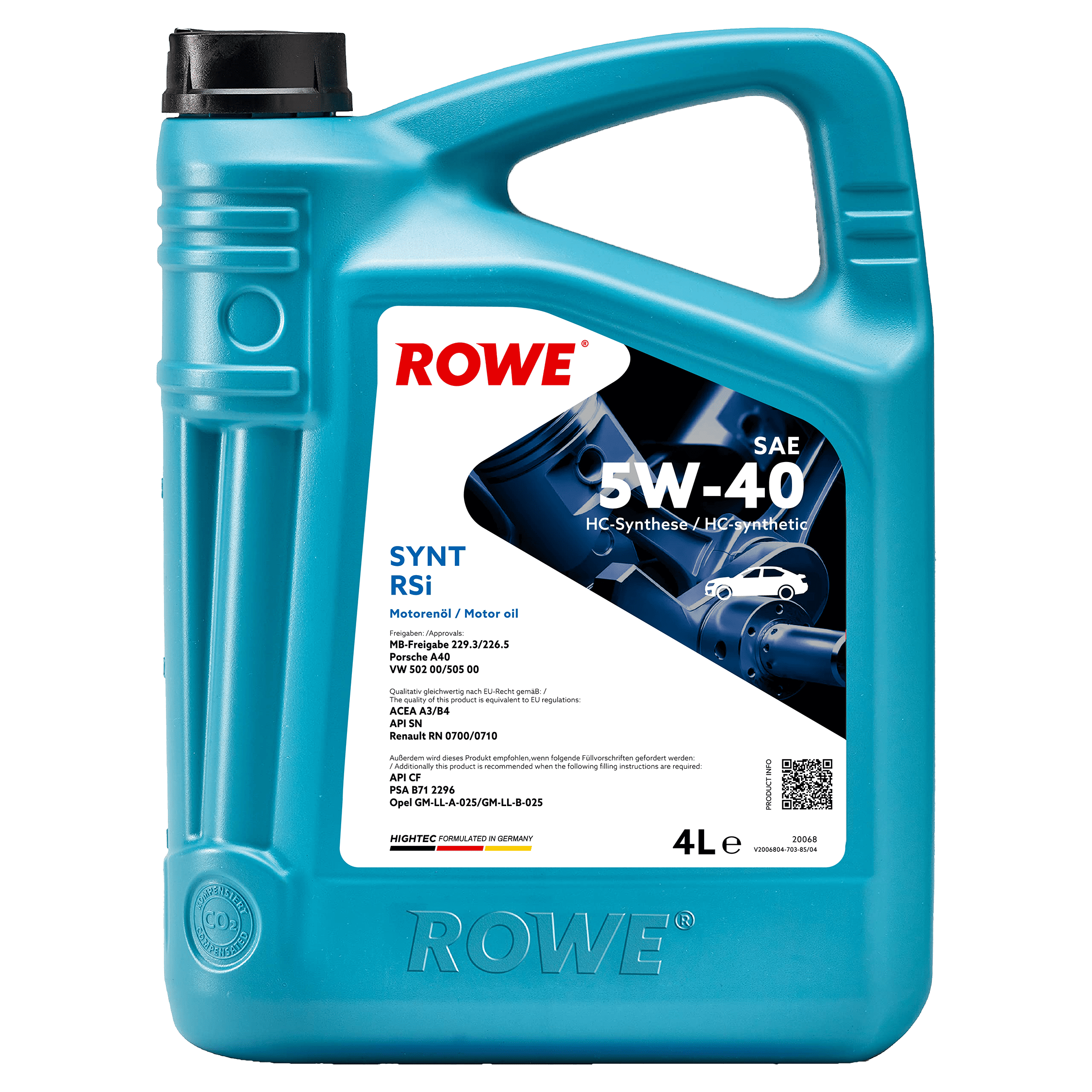 HIGHTEC SYNT RSi SAE 5W-40