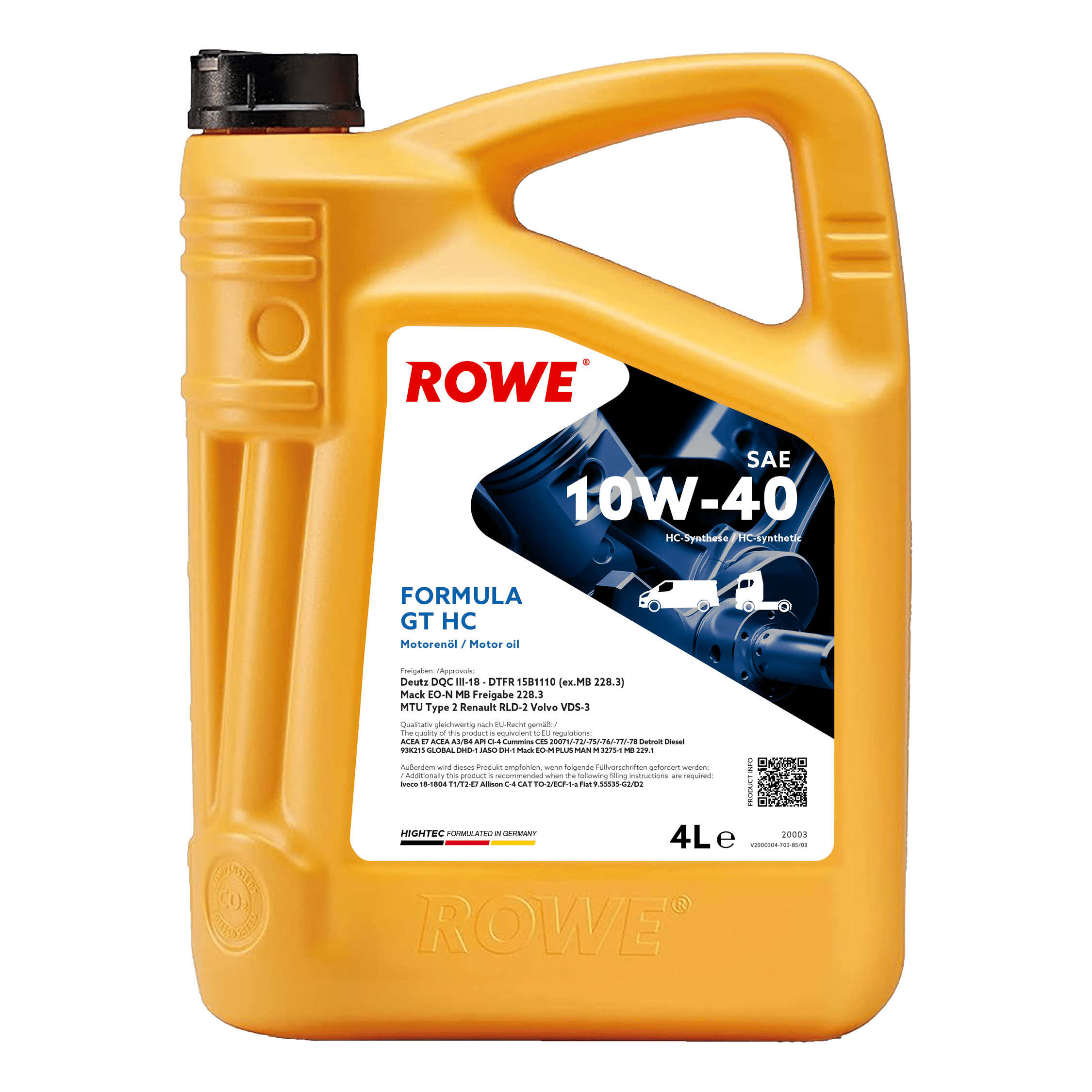 HIGHTEC FORMULA GT SAE 10W-40 HC